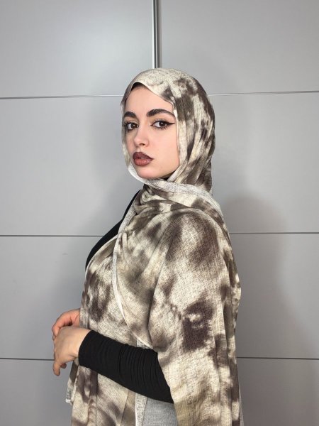 حجاب كويتي معرق