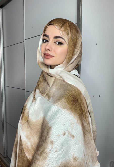 مودال معرق مائل للعسلي