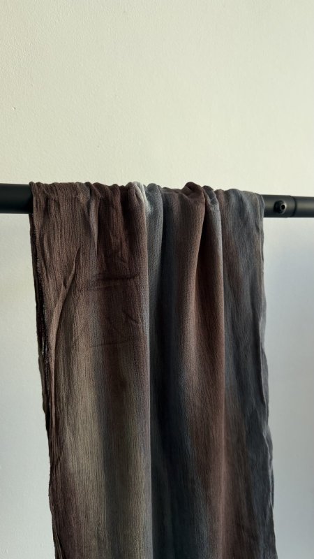 مودال مموج بني محروق مع ازرق <br> <span class='text-color-warm'>سيتوفر قريبا❤️</span>